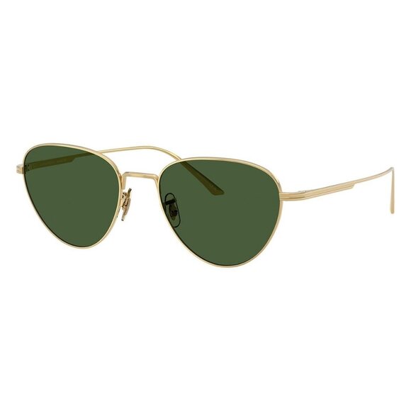 Oliver Peoples Accessories - New OLIVER PEOPLES Gold Cat Eye OV1357S 5332/71 Sunglasses Women